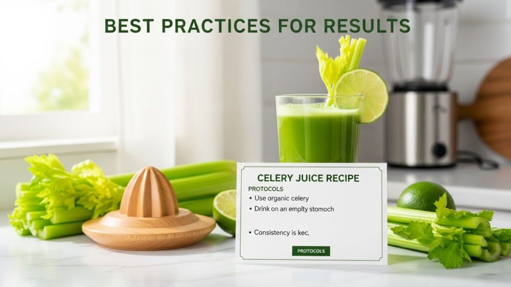 Celery Juice Recipe
