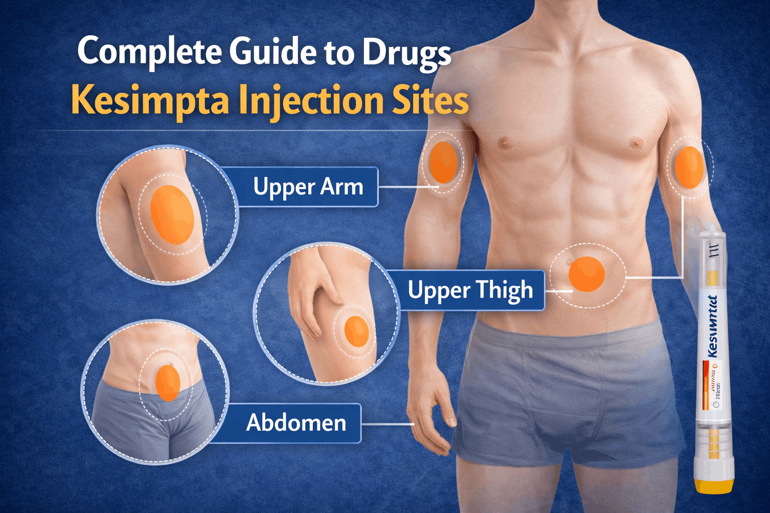 Drugs Kesimpta Injection Sites