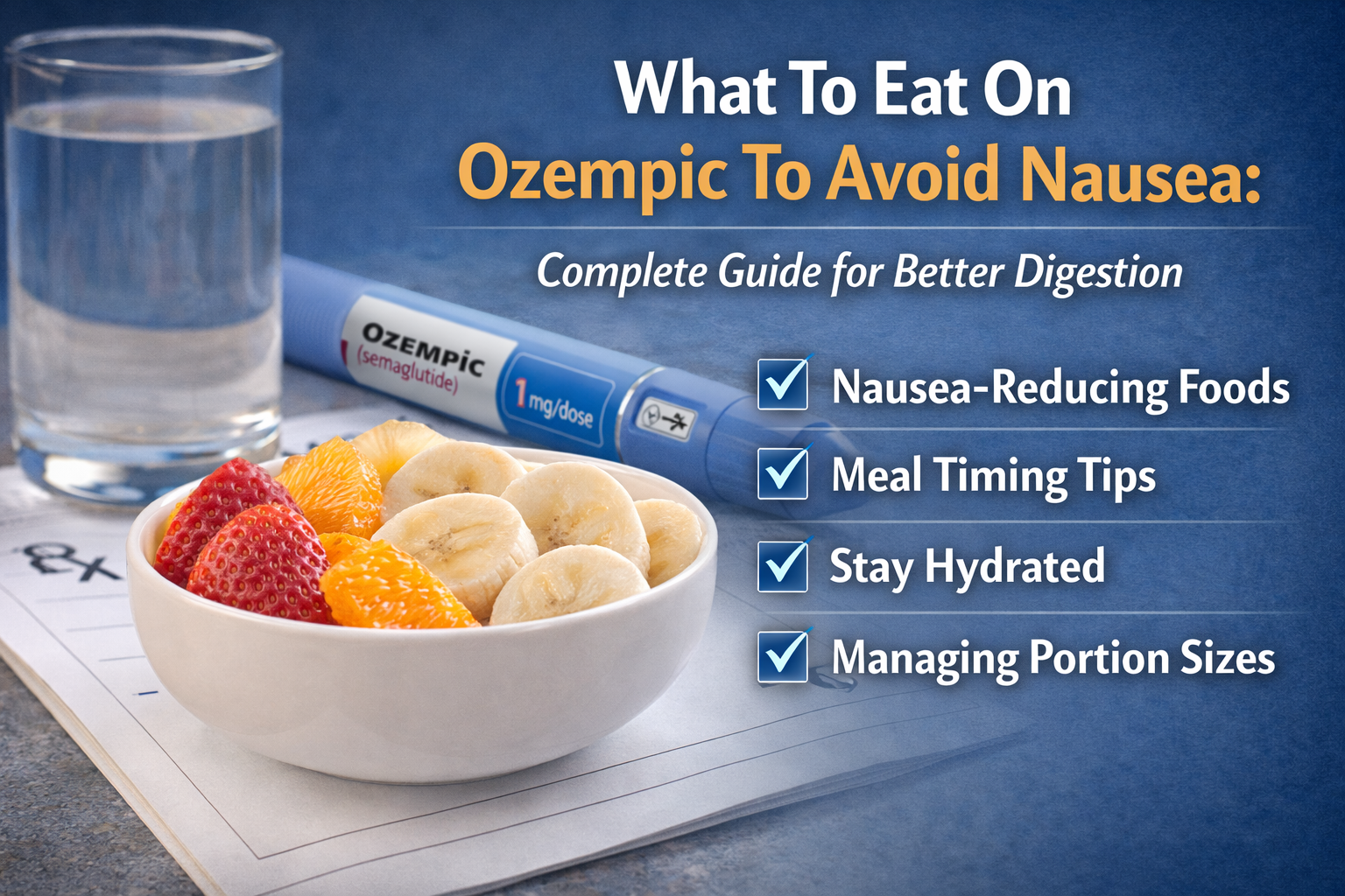 what to eat on semaglutide to avoid nausea Drugs What To Eat On Ozempic To Avoid Nausea