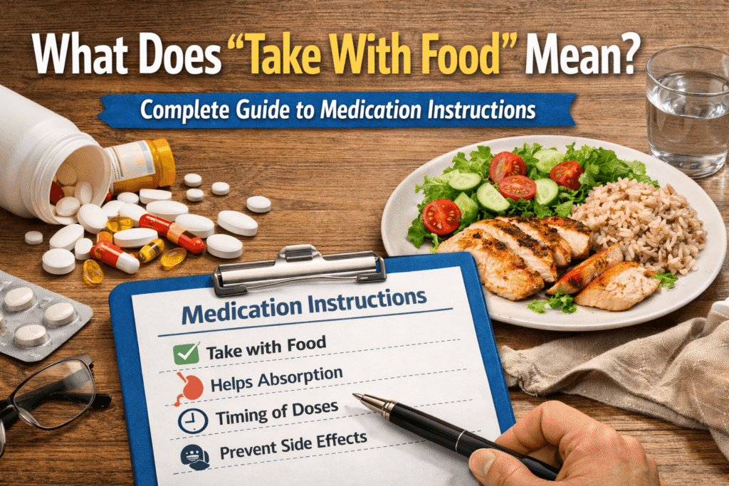 What Does "Take With Food" Mean? Complete Guide to Medication Instructions